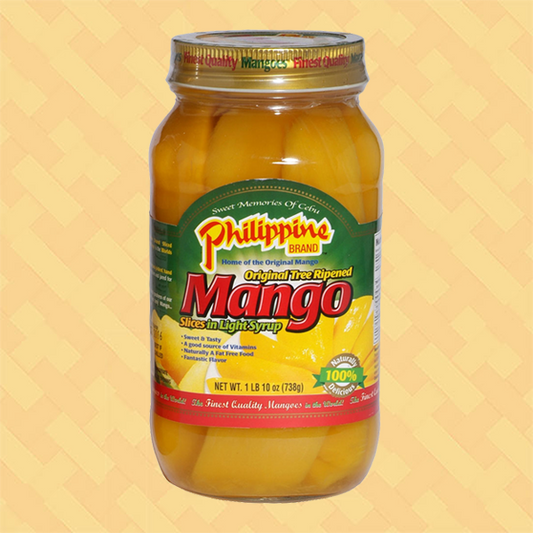 Philippine Brand Original Tree Ripened Mango Slices in Light Syrup 738g