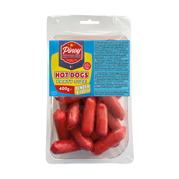 Pinoy Kitchen Party Size Hotdogs 400g