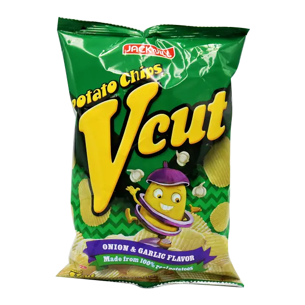 VCut Potato Chips Onion and Garlic 60g