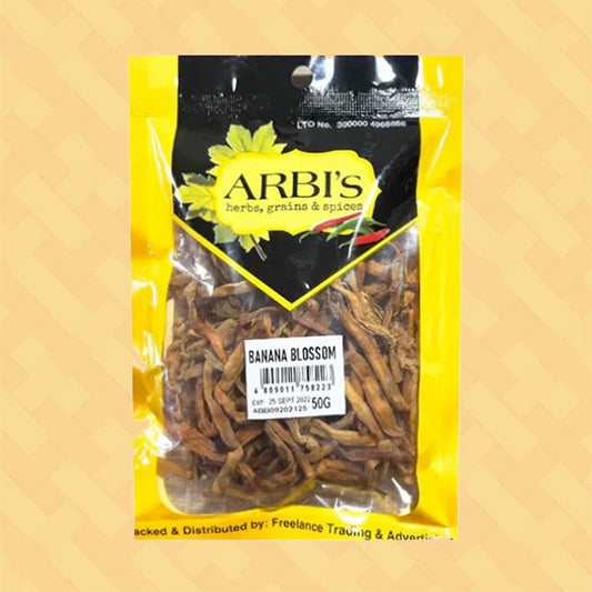 Arbi's Banana Blossom 50g