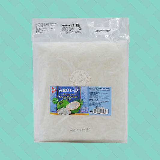 Aroy-D Frozen Young Coconut Meat (Strip) 1kg