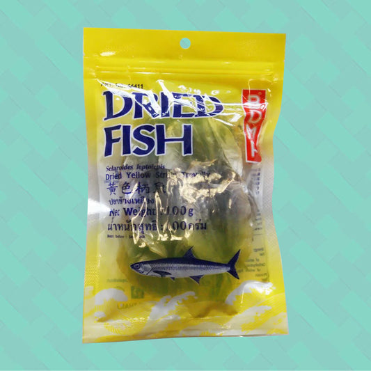 Dried Fish Yellow Striped Trevally 100g