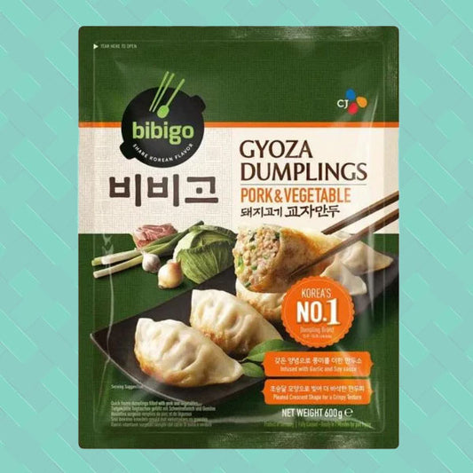 CJ Foods Bibigo Gyoza Dumplings Pork & Vegetables 600g