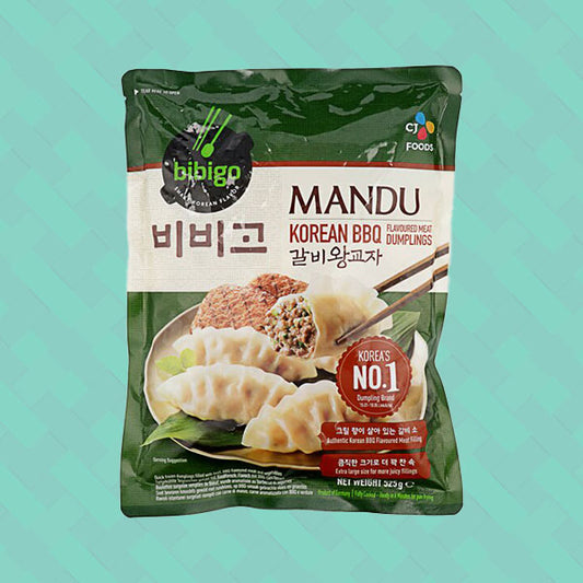 CJ Foods Bibigo Mandu Dumplings Korean BBQ 525g