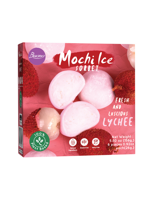 Buono Mochi Ice Fresh and Luscious Lychee 156g