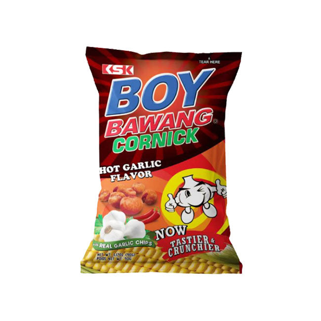 KSK Boy Bawang Hot Garlic Flavor 90g