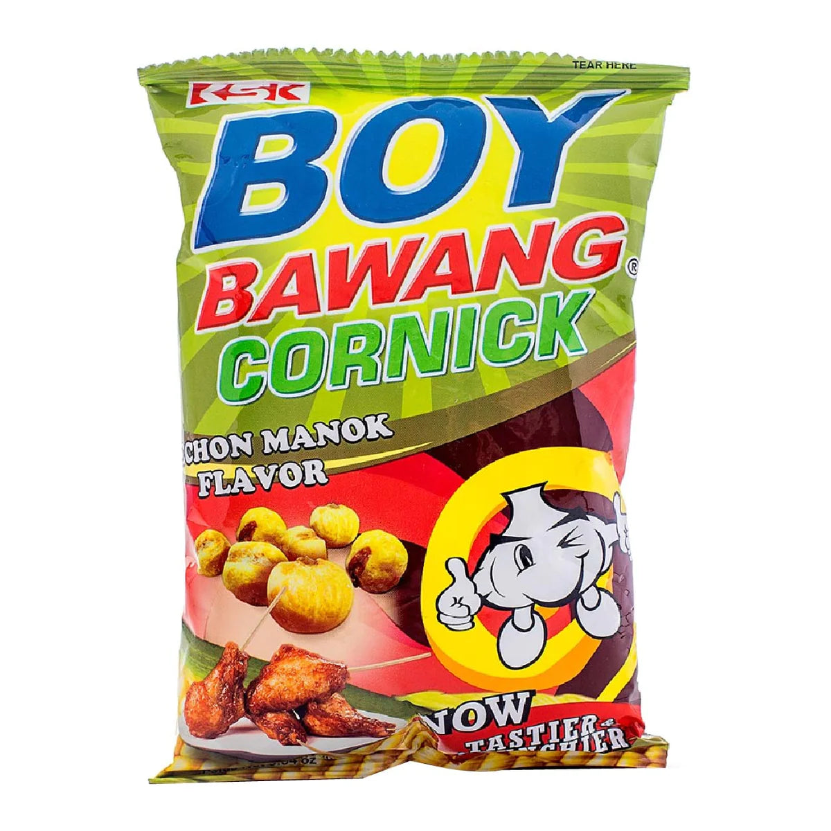 KSK Boy Bawang Lechon Manok Flavor 90g