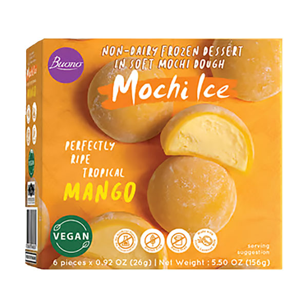 Buono Mochi Ice Perfectly Ripe Tropical Mango 156g