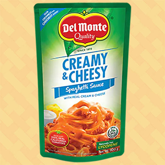 Del Monte Creamy and Cheesy Spaghetti Sauce 500g