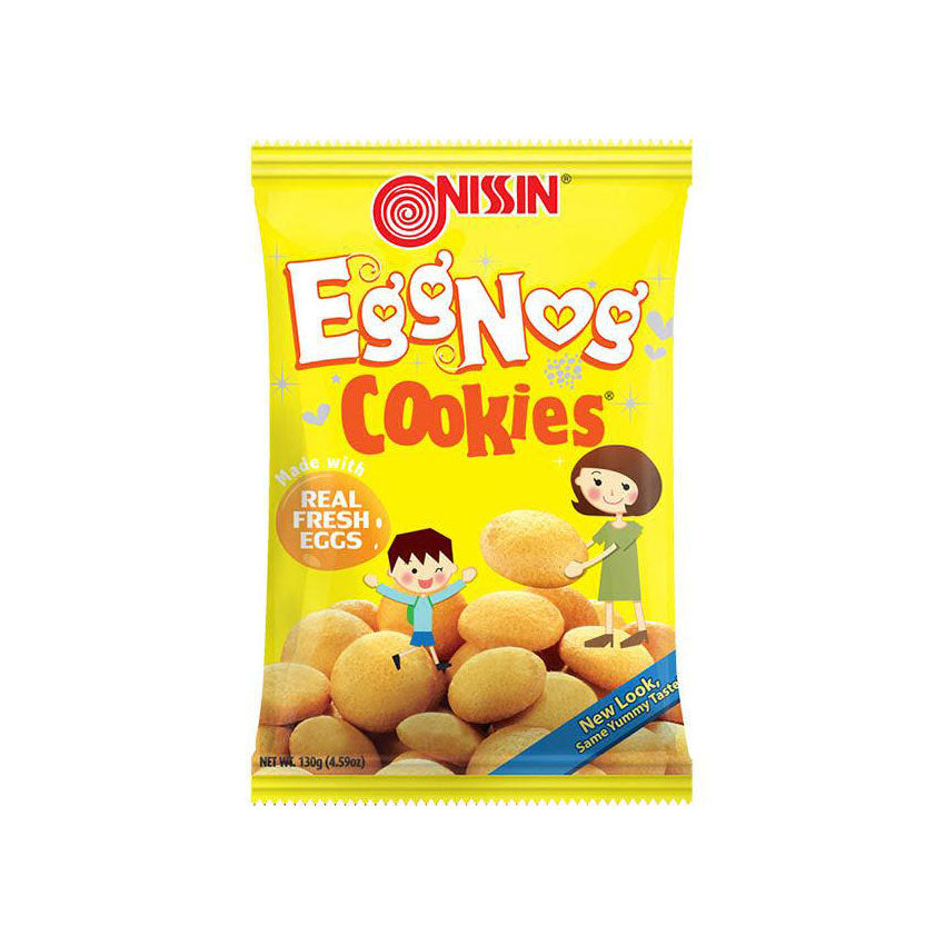 Nissin Eggnog Cookies 130g