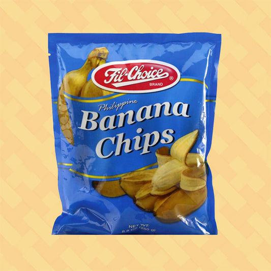 Fil-Choice Brand Philippine Banana Chips 250g