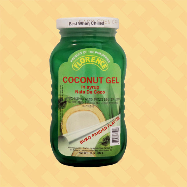 Florence Coco Gel Buko Pandan 340g
