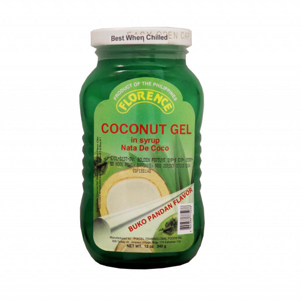 Florence Coco Gel Buko Pandan 340g