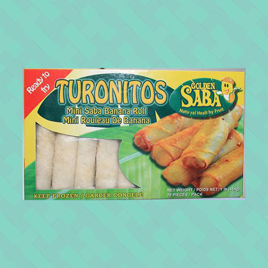 Turonitos Mini Saba Rolls with Jackfruit 454g