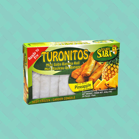 Turonitos Mini Saba Rolls with Pineapple 454g