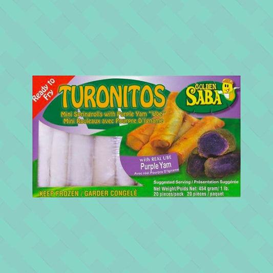 Turonitos Mini Ube Rolls 454g