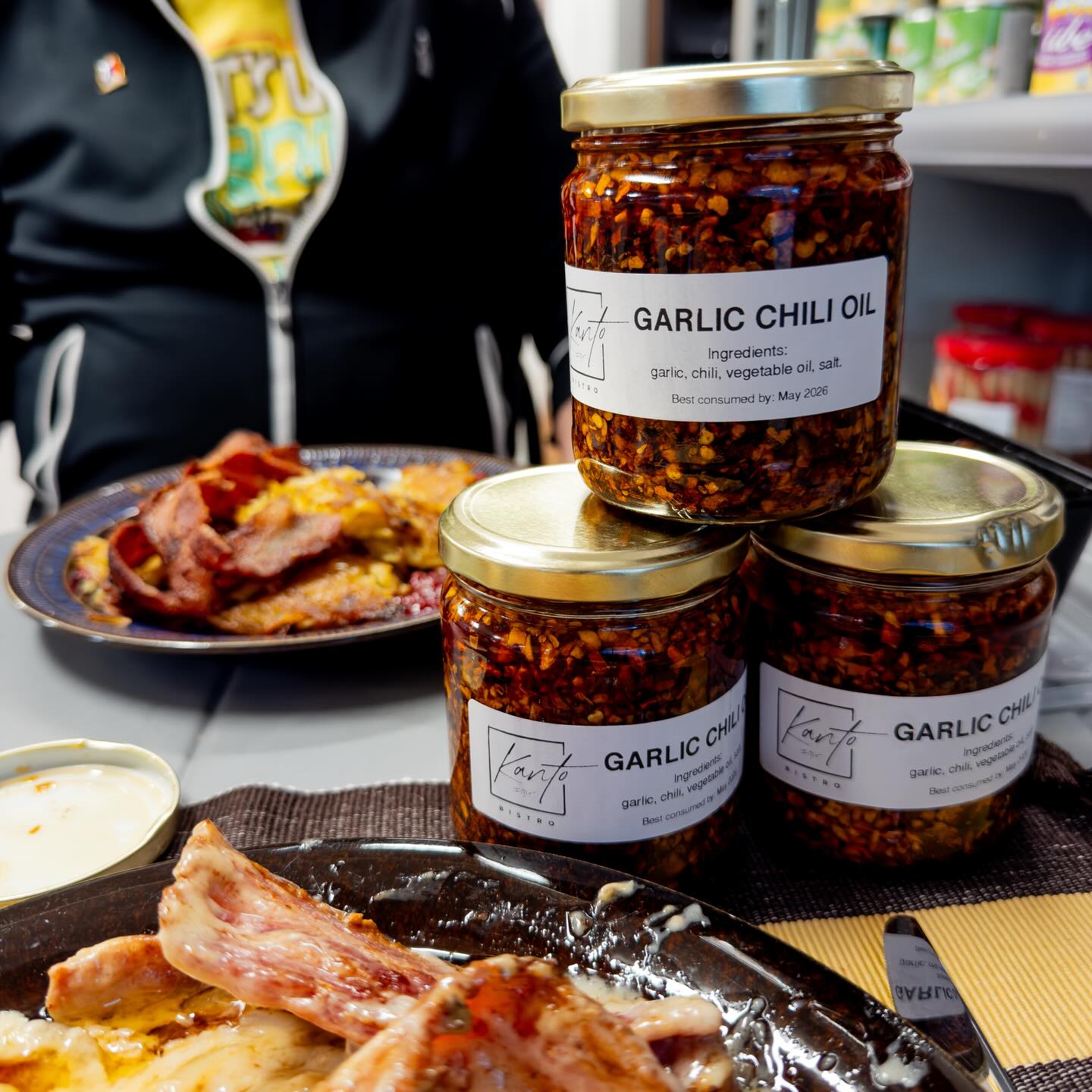 Garlic Chili Oil by Kanto Bistro