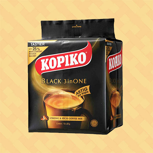 Kopiko Coffee 3-in-1 Black 10x25g