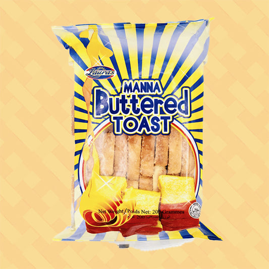 Laura's Manna Buttered Toast 200g