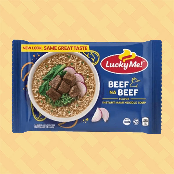 Beef na Beef Flavor Instant Mami Noodles 55g