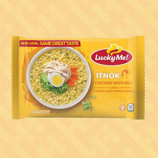 Lucky Me Itnok Chicken with Egg 50g