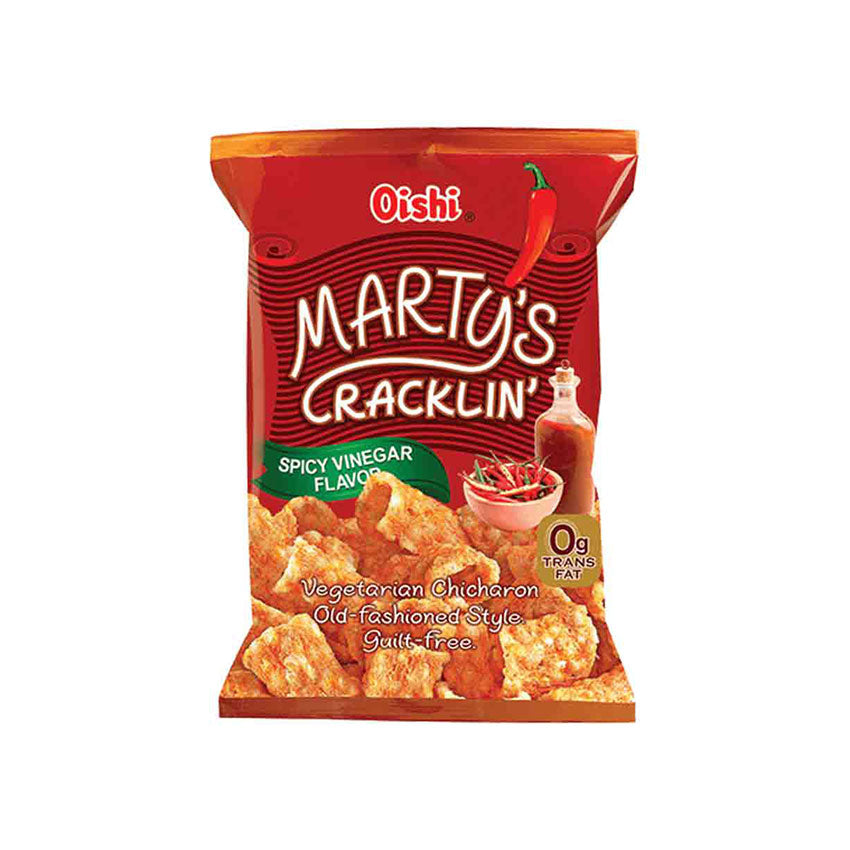 Marty's Cracklings Spicy Vinegar 90g