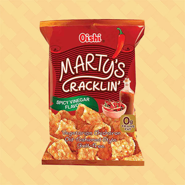 Marty's Cracklings Spicy Vinegar 90g