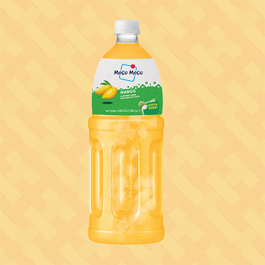 Mogu Mogu Mango Flavoured Drink with Nata de Coco 1l