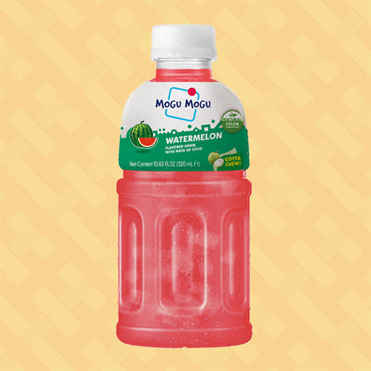 Mogu Mogu Watermelon Flavoured Drink with Nata de Coco 320ml