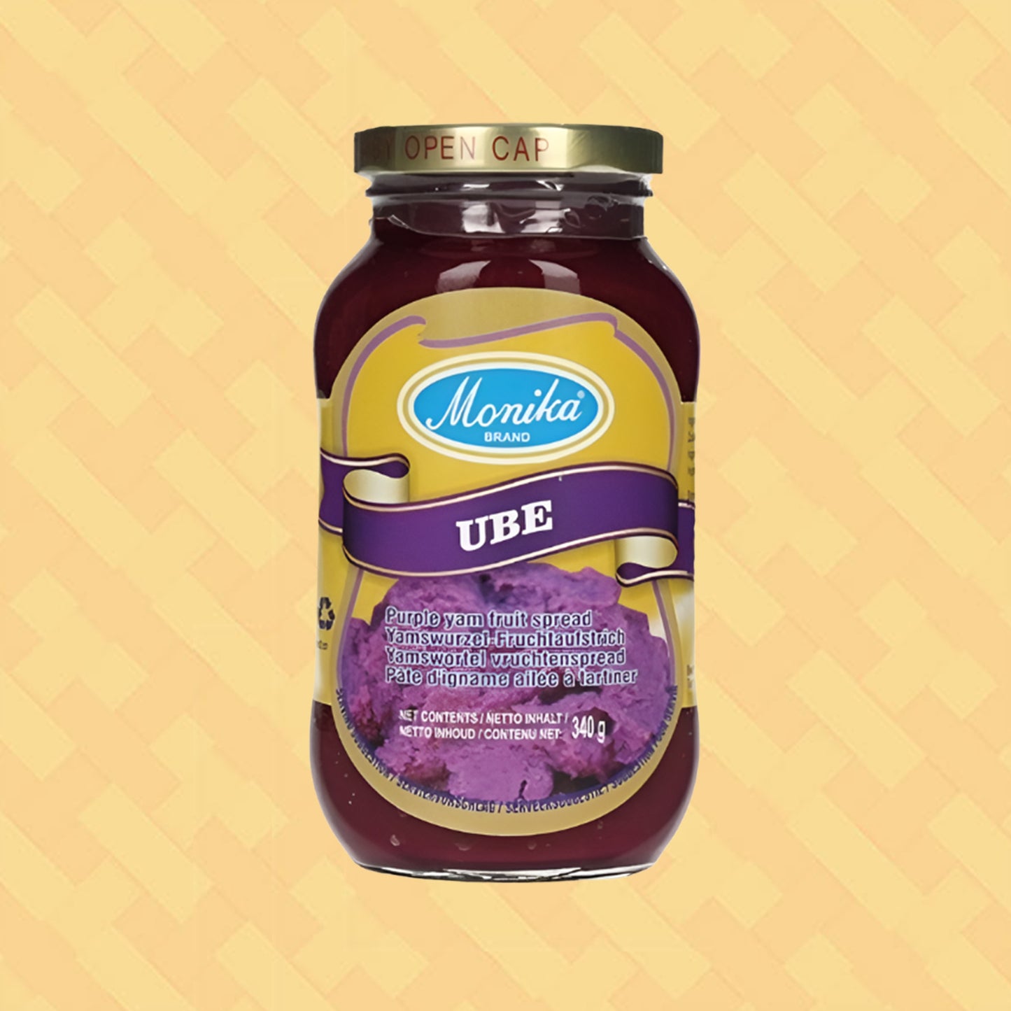 Monika Ube Purple Yam Fruit Spread 340g