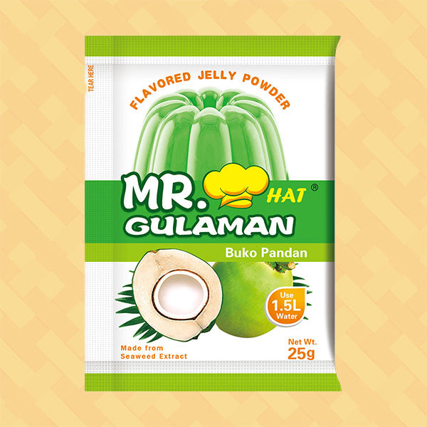 Gulaman Buko Pandan Flavor 25g – Merkado PH