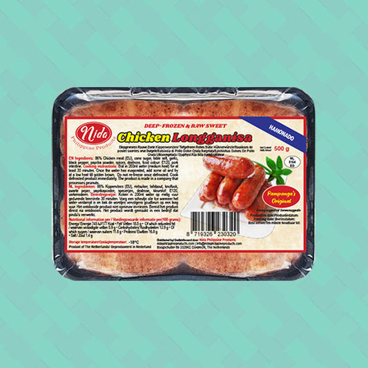 Nida Sweet Chicken Longganisa Hamonado 500g