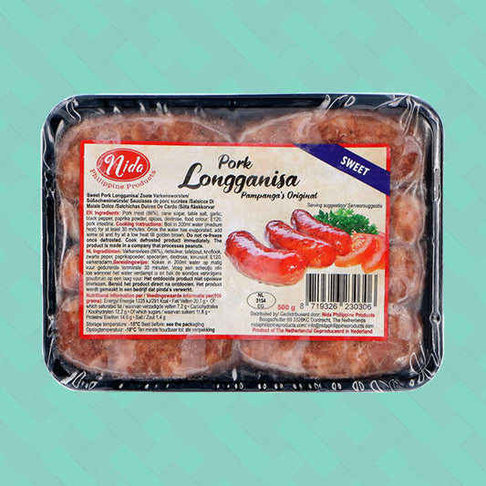 Nida Sweet Pork Longganisa 500g