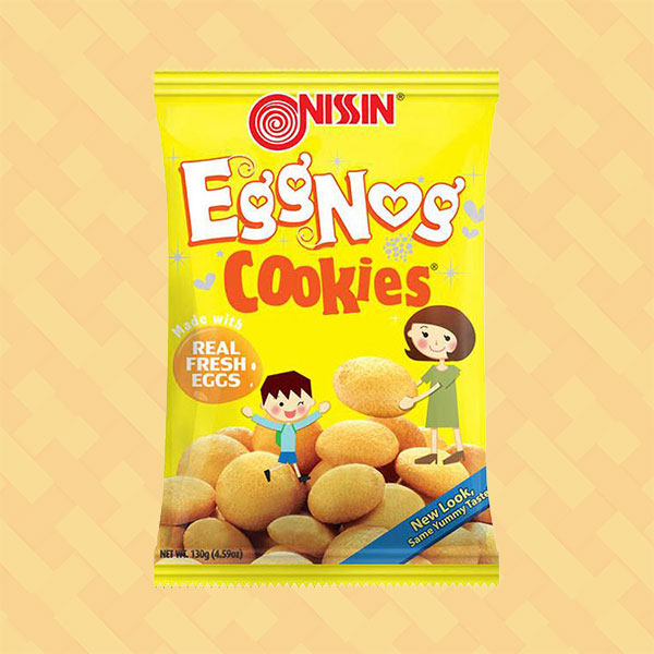 Nissin Eggnog Cookies 130g