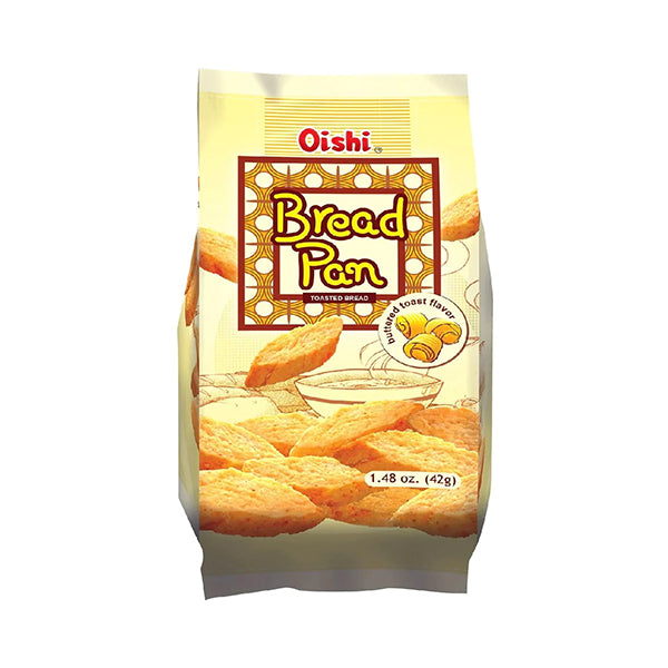 Oishi Bread Pan Buttered Toasted 42g