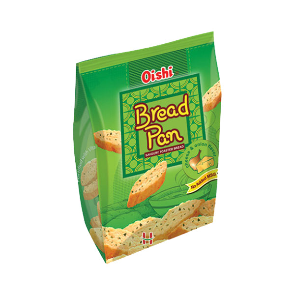 Oishi Bread Pan Savoury Toasted Cheese & Onion 42g