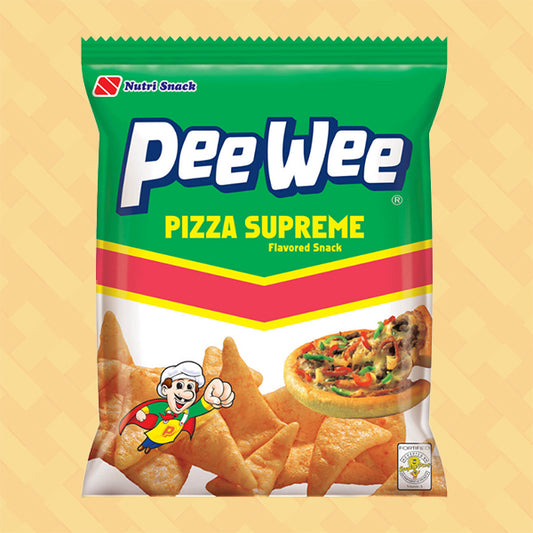 Nutri Snack PeeWee Pizza Supreme Flavored Snack 95g