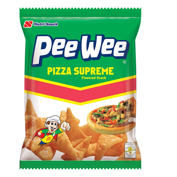 Nutri Snack PeeWee Pizza Supreme Flavored Snack 95g