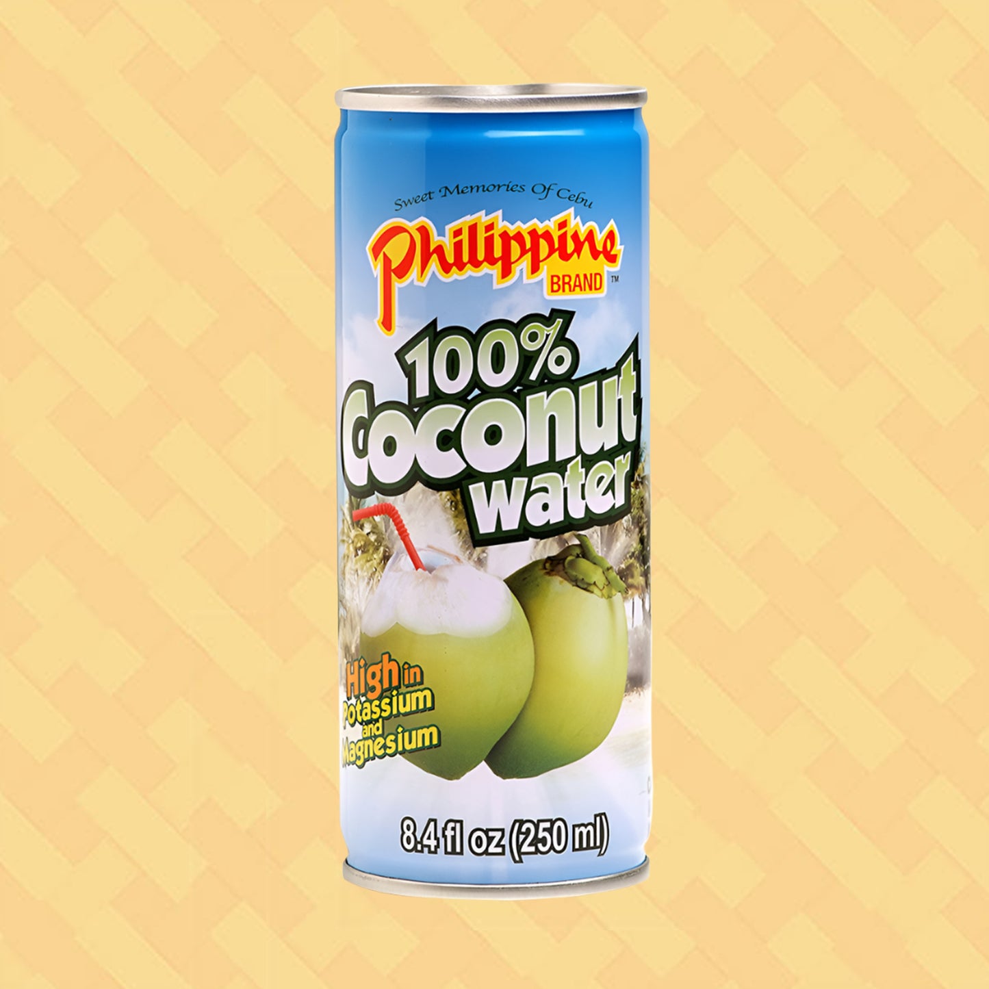 Philippine Brand 100% Young Coconut Water 250ml