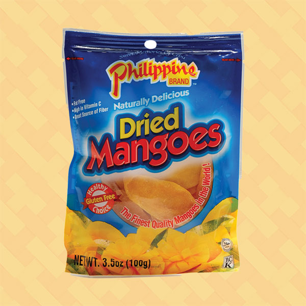 Philippine Brand Dried Mangoes 100g