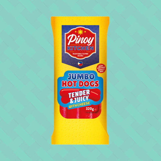 Pinoy Kitchen Jumbo Hotdogs with Cheese 320g