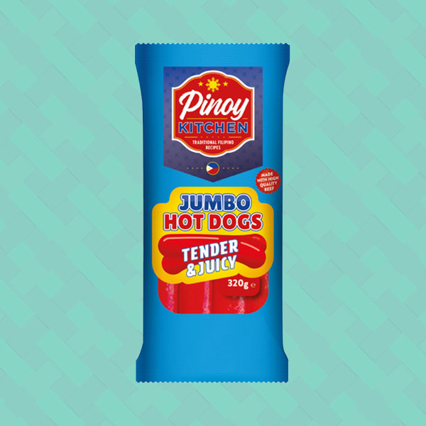 Pinoy Kitchen Jumbo Hotdogs 320g