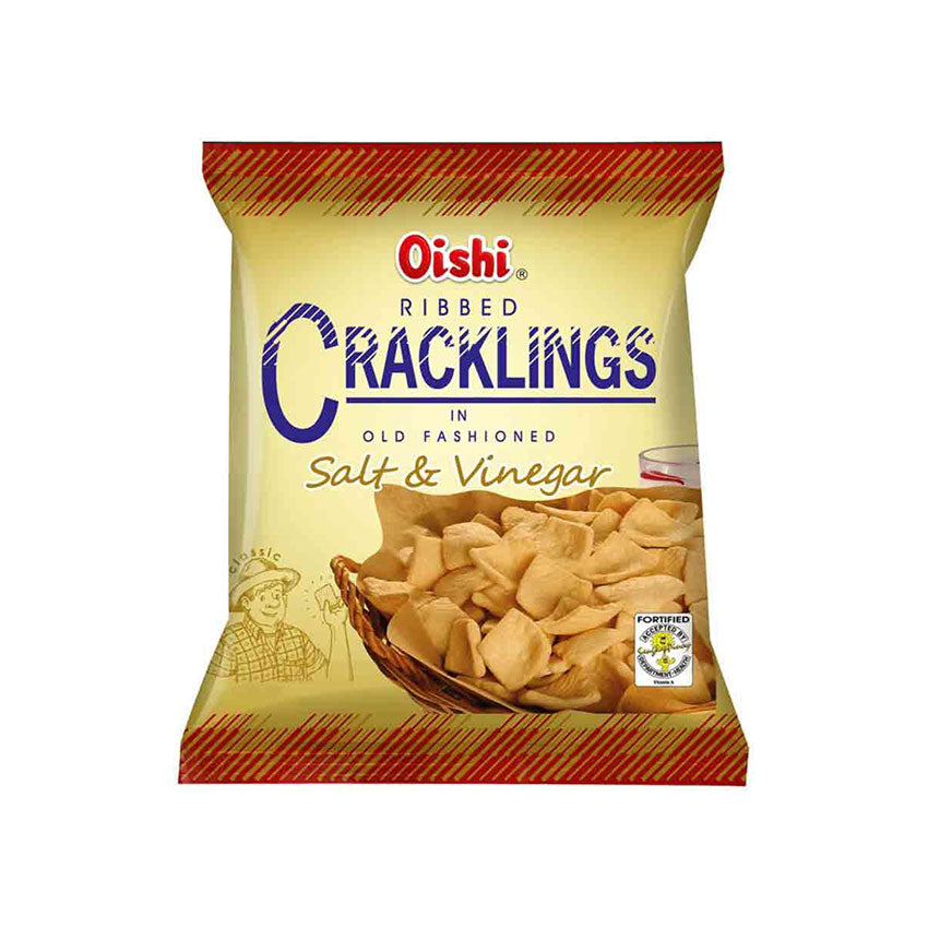 Ribbed Cracklings Salt & Vinegar 90g