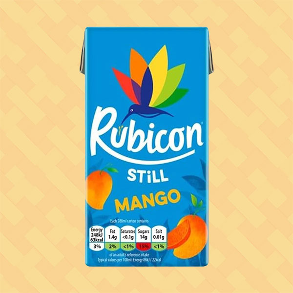 Rubicon Still Deluxe Mango Drink 1l