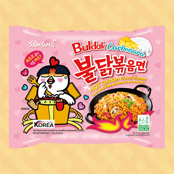 Samyang Buldak Ramen Hot Chicken Carbonara 130g