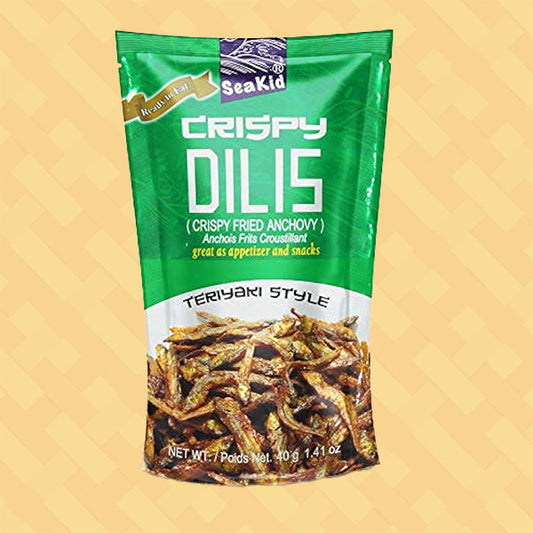 SeaKid Crispy Dilis (Crispy Fried Anchovy) Teriyaki Style 40g