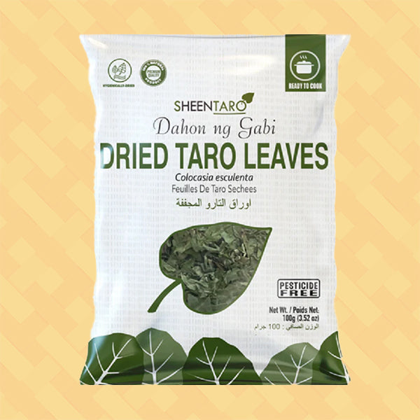 Sheentaro Dried Taro Leaves (Dahon ng Gabi) 100g