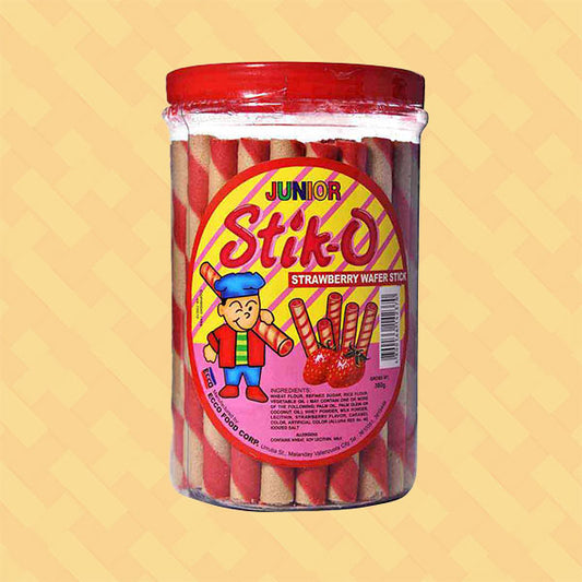 Stik-O Strawberry Wafer Stick Junior 380g