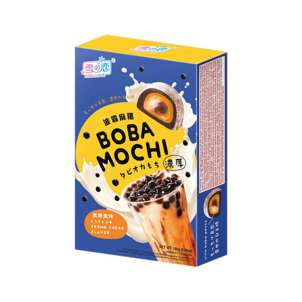 Yuki & Love Boba Mochi Brown Sugar Flavor 180g