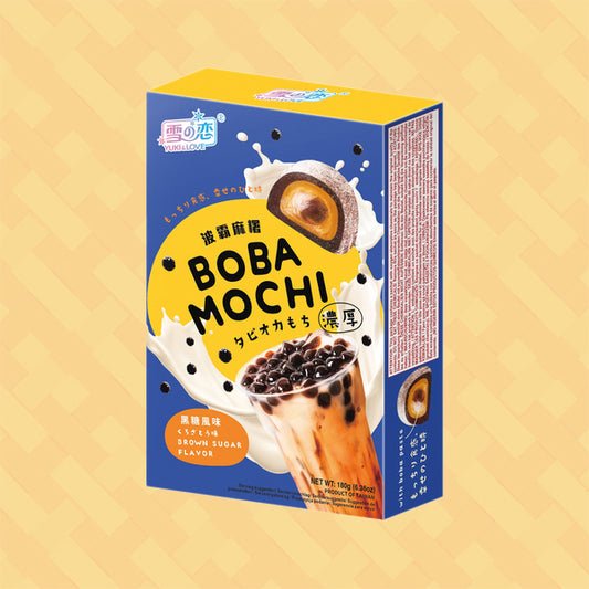 Yuki & Love Boba Mochi Brown Sugar Flavor 180g